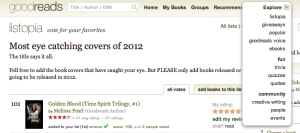 Goodreads EXPLORE!