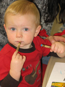 What To Do if Your Child Eats a Crayon