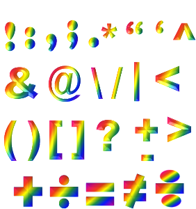 rainbow punctuation-787593_640
