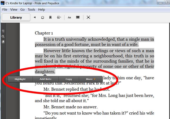 can you take notes/highlight on kindle for mac