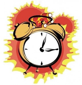 exploding alarm clock