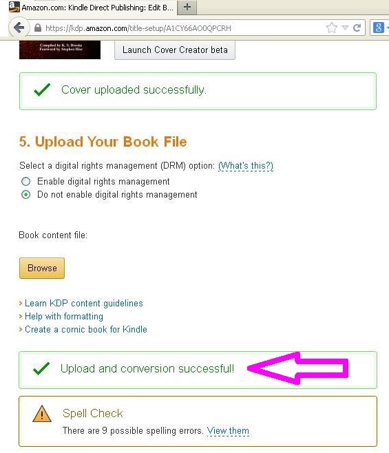 kindle direct publishing guidelines