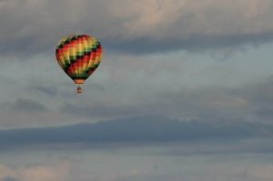 hot air balloon near oswego ny oct 2008