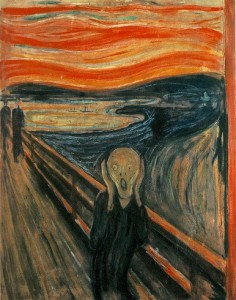 the scream by edvard munch