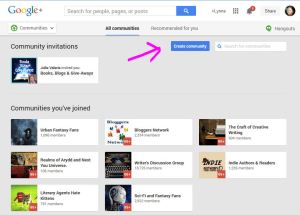 G+2 Google Plus Communities