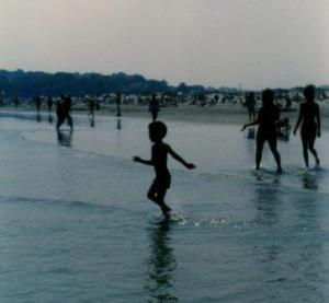 beach play 1980s photo by K.S. Brooks