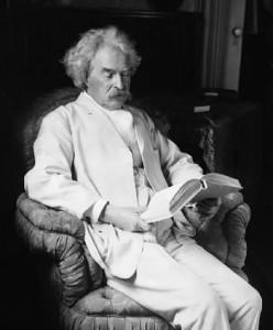 mark twain reading