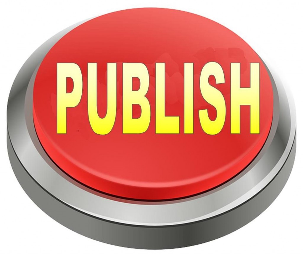 publish button