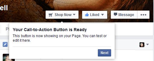 How to Make a Facebook Call to Action button 4
