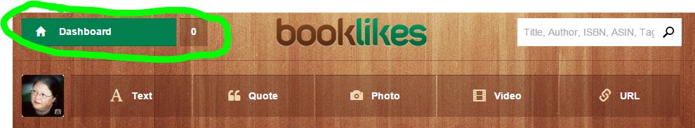 Booklikes Dashboard