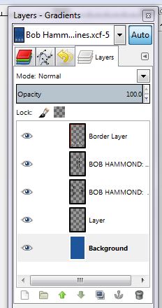 GIMP 2-1 layers gradients