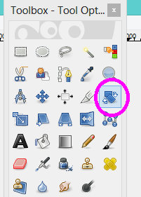 GIMP Rotate Tool