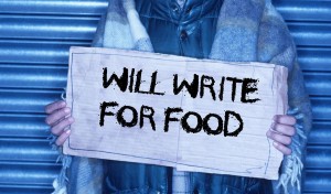will write for food