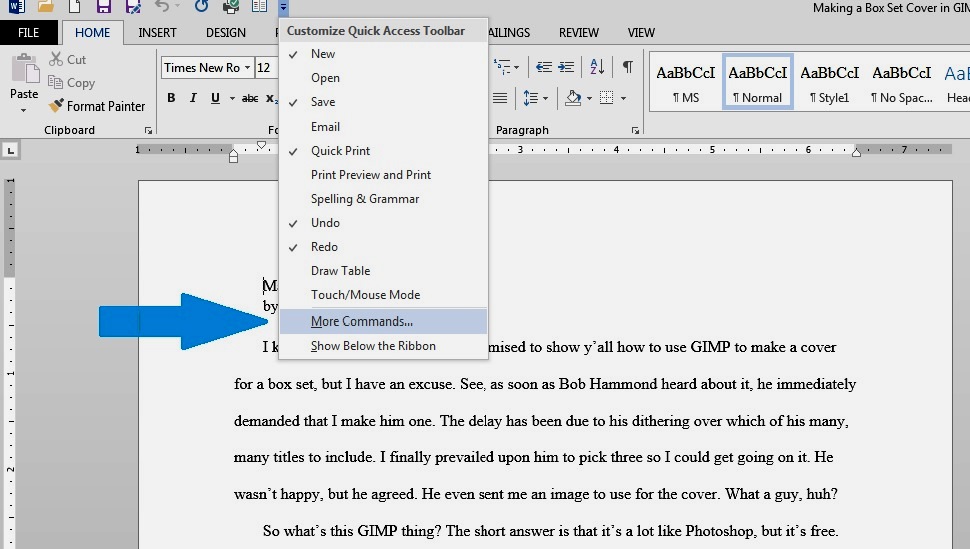 Microsoft Word Speak1