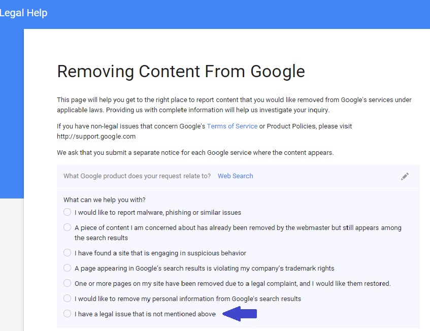 Removing Content from Google Image #2