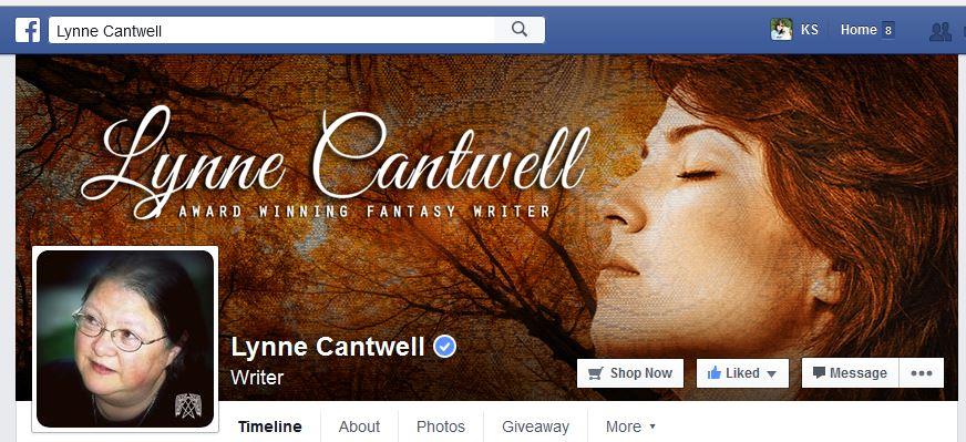 Lynne Cantwell Verified Author Facebook Page