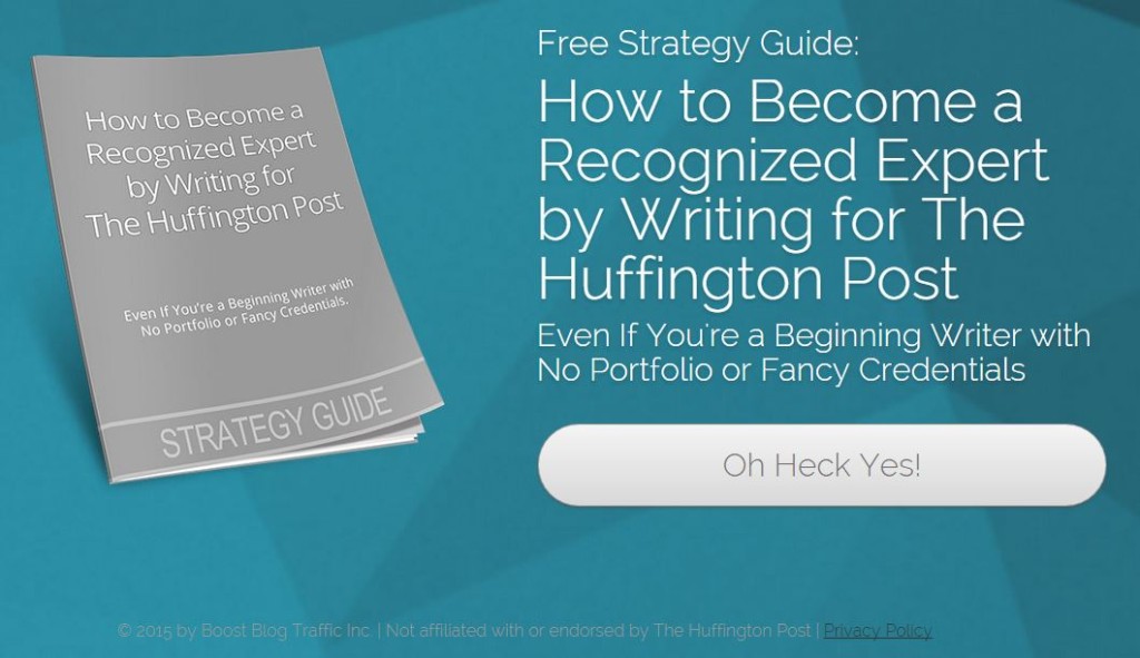 Guest Blog 1 Huffington Post Scam