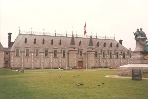 chateau quebec city 1994 flash fiction writing prompt copyright KS Brooks