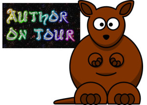 author kangaroo hopping on a blog tour