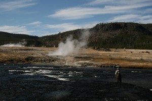 flash fiction writing prompt fishing the firehole river 102108