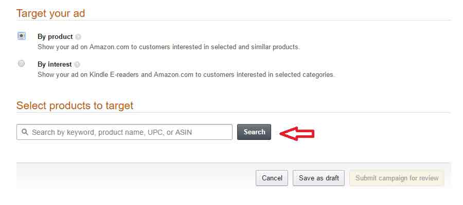 Amazon Marketing ads Product-set-up-2-target-pro