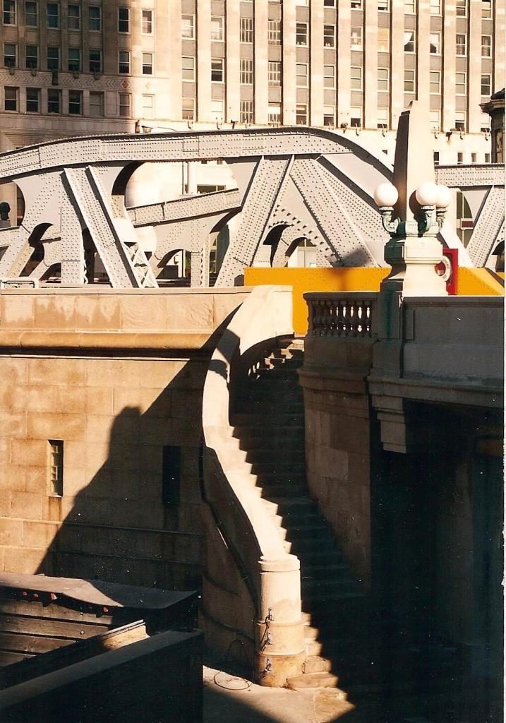 chicago 1996 staircase flash fiction prompt copyright KS Brooks