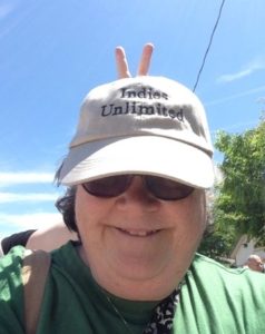 author lynne cantwell iu hat