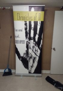 book banner for conventions