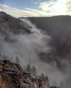 misty mountain morning