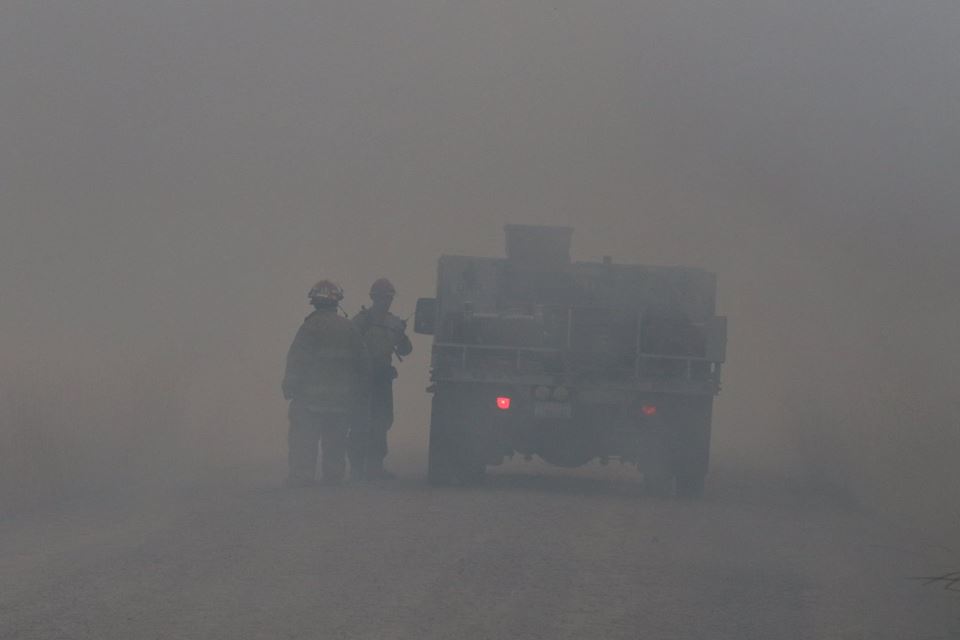 quarry browns lake road fire oct 2017