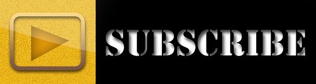 Subscribe Button courtesy of pixabay.com